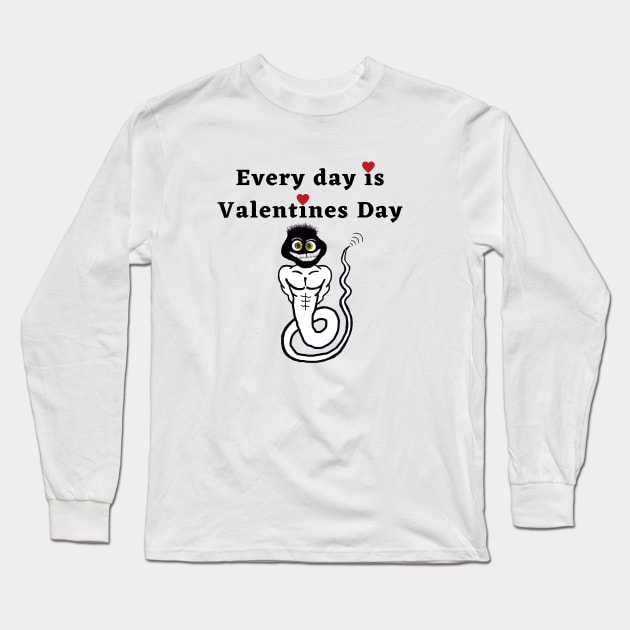 every day is valentines day Long Sleeve T-Shirt by Wirrr4U